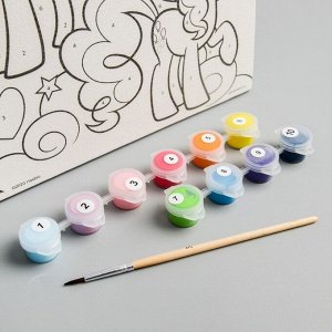 Картина по номерам для детей «My Little Pony», 20 х 30 см