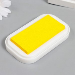 Штемпельная подушка "Лимонный желтый" 5,3х9,5 см