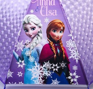 Disney Зонт детский &quot;Anna &amp; Elsa&quot;, Холодное сердце, 8 спиц d=87см   4614745