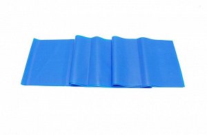 Эластичная лента для занятий спортом, цвет голубой