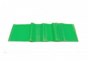 Эластичная лента для занятий спортом, цвет зеленый