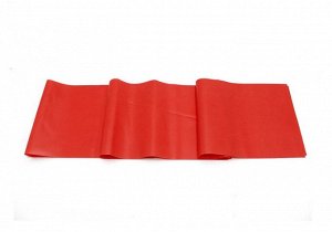 Эластичная лента для занятий спортом, цвет красный