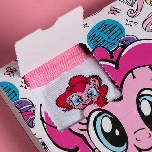 Подарочный набор носков адвент, 6 пар "Искорка и Пинки Пай", My little Pony.