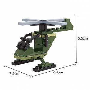 Конструктор в банке «Военная техника», вертолет, 29 деталей