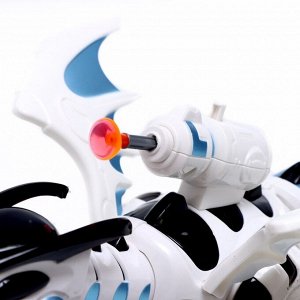 Робот-игрушка «Дракон», стреляет, свет, звук, на батарейках