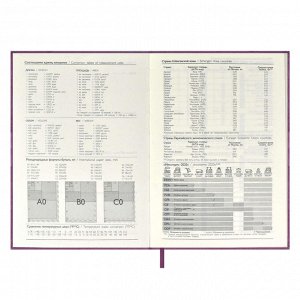 Ежедневник недатированный, формат А6+, 120 л., твёрдый переплёт, тиснение фольгой