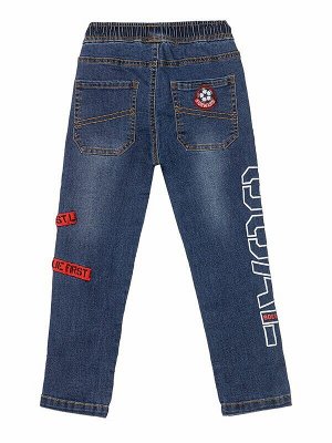 Брюки текстильные джинсовые для мальчиков