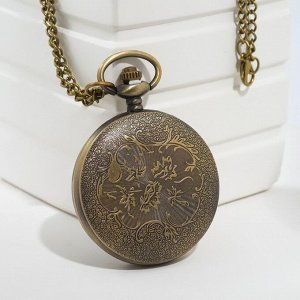 Часы карманные "Бонжур", кварцевые, d циферблата-4 см, 5.5 х 4.5 см