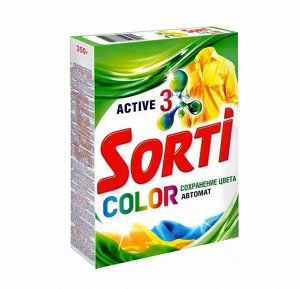 Отзывы - стиральный порошок Sorti сolor сохранение цвета автомат 350 г