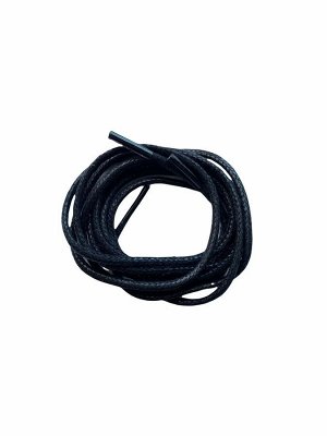 CORBBY- Шнурки в упак 150см круглые тонкие черный