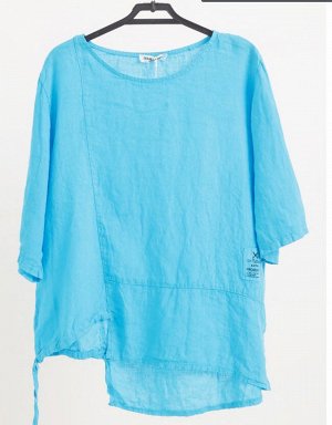 Рубашка 100% лён
Раскошный вариант на лето, на пляж
ЦВЕТ: светло-голубой, сиреневый, желтый,  голубой