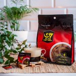 Trung Nguyen - G7 Black coffee черный кофе 100 пакетиков*2г Вьетнам