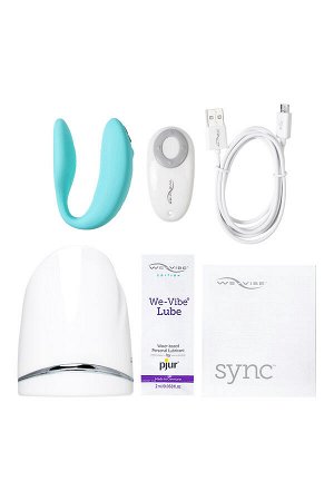 Вибратор WE-VIBE Sync силикон, мятный, 7,5 см