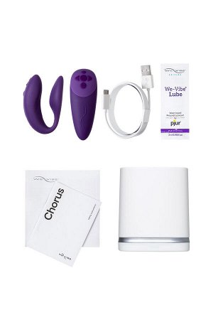 Вибратор WE-VIBE Chorus силикон, фиолетовый, 11 см