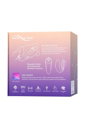 Вибратор WE-VIBE Chorus силикон, фиолетовый, 11 см