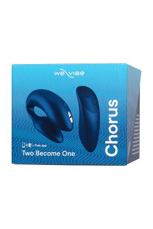 Вибратор WE-VIBE Chorus силкон, синий, 11 см