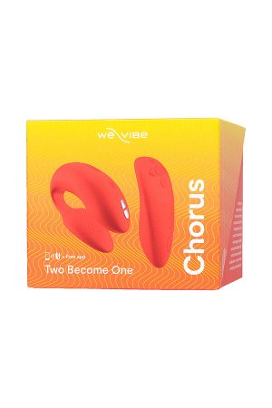 Вибратор WE-VIBE Chorus силикон, коралловый, 11 см