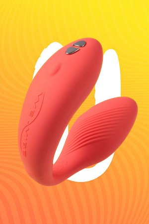 Вибратор WE-VIBE Chorus силикон, коралловый, 11 см