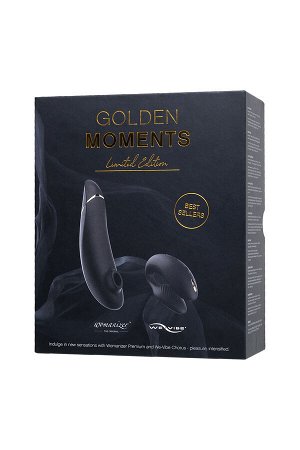 Набор Womanizer Premium + WE-VIBE Chorus черный, силикон, 19 см