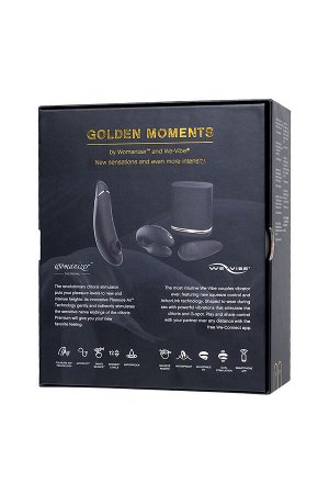 Набор Womanizer Premium + WE-VIBE Chorus черный, силикон, 19 см