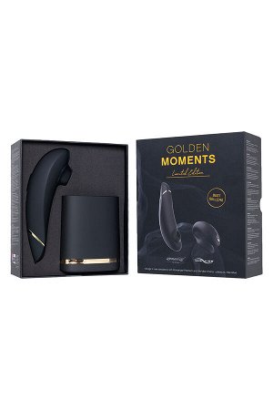 Набор Womanizer Premium + WE-VIBE Chorus черный, силикон, 19 см