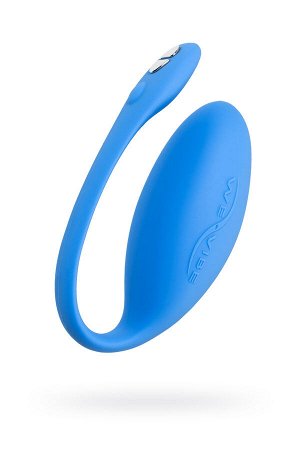 Виброяйцо WE-VIBE Jive силикон, синий, 9,2 см