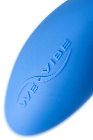 Виброяйцо WE-VIBE Jive силикон, синий, 9,2 см