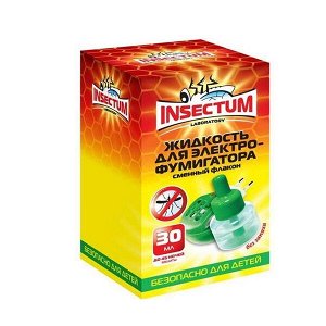 Insectum Laboratory Жидкость от комаров 45 ночей Для всей семьи 30мл