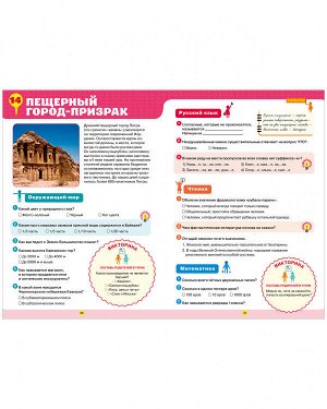 К школе готов! Тетрадь-тренажёр по математике, русскому языку, чтению и окружающему миру. 4 класс/Не