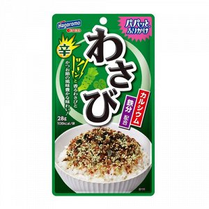 Присыпка к рису Hagoromo "Фурикакэ" с васаби 28г пакет Япония
