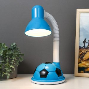 RISALUX Настольная лампа&quot;Футбольный мяч&quot; E27 40Вт синий h=44 см