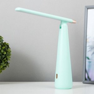 Лампа настольная «Страйк» LED 3 режима 1.5 Вт USB зеленый 6.8x6.8x28.5 см RISALUX
