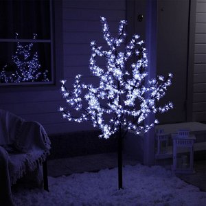 Светодиодное дерево «Баугиния» 1.5 м, 480 LED, постоянное свечение, 220 В, свечение белое