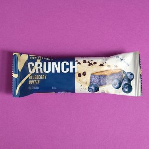 Протеиновый батончик Crunch Bar «Черничный маффин» спортивное питание, 60 г