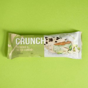 Протеиновый батончик Crunch Bar «Фисташка и соленая карамель» спортивное питание, 60 г