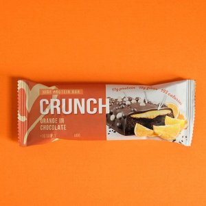 Протеиновый батончик Crunch Bar "Шоколад с апельсином" спортивное питание, 60 г