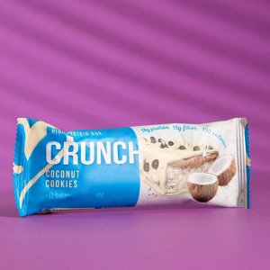Протеиновый батончик Crunch Bar "Кокосовое печенье" спортивное питание, 60 г