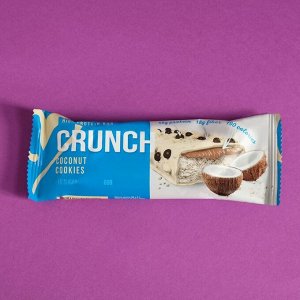 Протеиновый батончик Crunch Bar "Кокосовое печенье" спортивное питание, 60 г