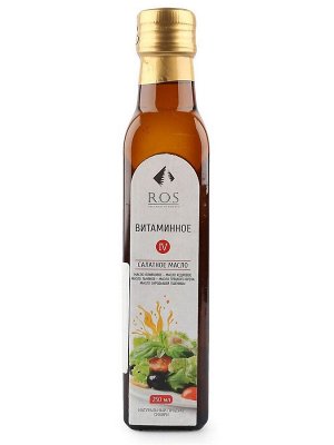 Салатное масло РОСЬ "Витаминное 4" с/б 250