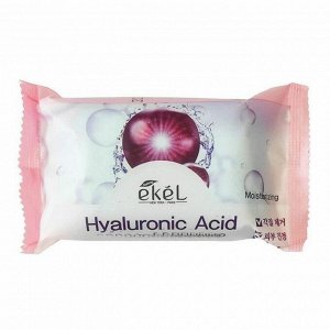 Ekel Мыло косметическое с гиалуроновой кислотой / Peeling Soap Hyaluronic Acid, 150 г