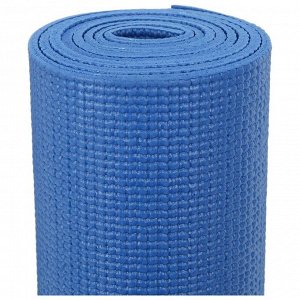 Коврик для йоги 173 x 61 x 0,5 см, цвет тёмно-синий
