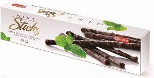 Шоколадные палочки со вкусом мяты Карлетти 75г / Carletti Mint sticks 75 г