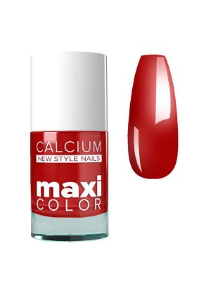 Лак для ногтей с кальцием MAXI COLOR GC 11мл №040