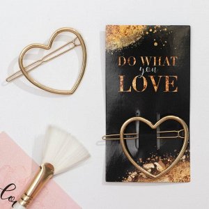 ArtBeauty Заколка для волос формовая «Do what you love»