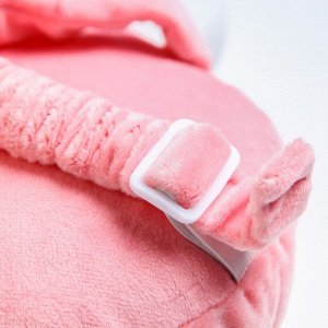 Крошка Я Рюкзак-подушка для безопасности малыша «Зайка», цвет розовый
