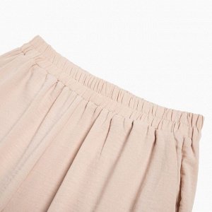 Костюм женский (туника, брюки) MINAKU: Casual Collection цвет бежевый