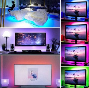 Светодиодная лента LED Strip Lights RGB App Control / 5 м