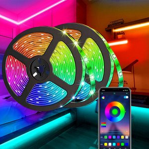 Светодиодная лента LED Strip Lights RGB App Control / 5 м