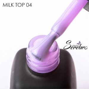 Молочный топ без липкого слоя &quot;Milk top&quot; для гель-лака ТМ &quot;Ser*o&quot;, 11 мл