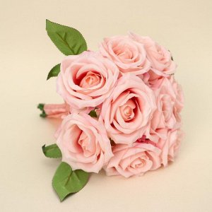 Букет-дублер «Любовь навсегда», розовые розы, 9 цветков